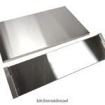 אַחֵר KitchenAid גב פלדת אל חלד עם מדף כפול קבצים מצורפים ואביזרים 4PF80N189