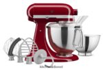 אימפריה אדום KitchenAid מיקסר סטנד עם ראש הטיה מסדרת artisan 5 ליטר עם חבילת אביזרים מובחרים מכשירים 4PF80N3 - Image 2