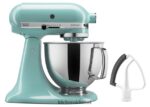 אקווה שמיים KitchenAid מערבל סטנד עם ראש הטיה מסדרת artisan 5 ליטר עם מקצף קצה גמיש מכשירים 4PF80N84 - Image 2