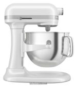 לבן KitchenAid מערבל סטנד 7 ליטר להרמת קערה עם נקודות מגע פרימיום מעוצבות מחדש מכשירים 4PF80N17 - Image 2