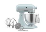 מים מינרליים כחולים KitchenAid מיקסר סטנד עם ראש הטיה מסדרת artisan 5 ליטר עם נקודות מגע מובחרות מכשירים 4PF80N23 - Image 2