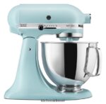 מים מינרליים כחולים KitchenAid מיקסר סטנד עם ראש הטיה מסדרת artisan 5 ליטר מכשירים 4PF80N53
