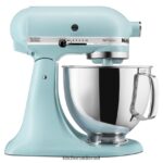 מים מינרליים כחולים KitchenAid מיקסר סטנד עם ראש הטיה מסדרת artisan 5 ליטר מכשירים 4PF80N53