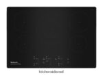 פלדת אל - חלד KitchenAid 30 אינץ' 5 אלמנטים חיישן כיריים אינדוקציה מכשירים 4PF80N167 - Image 2