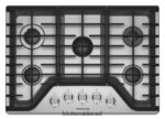 פלדת אל - חלד KitchenAid כיריים גז 30 אינץ' 5 מבערים מכשירים 4PF80N160 - Image 2
