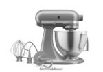 קונטור כסף KitchenAid מיקסר סטנד עם ראש הטיה מסדרת artisan 5 ליטר עם נקודות מגע מובחרות מכשירים 4PF80N24 - Image 2