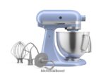 קטיפה כחולה KitchenAid מיקסר סטנד עם ראש הטיה מסדרת artisan 5 ליטר עם נקודות מגע מובחרות מכשירים 4PF80N28 - Image 2
