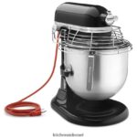 שחור אוניקס KitchenAid סדרה מסחרית מוסמכת nsf 8 ליטר מיקסר עמדת קערה להרמה עם מגן קערה מנירוסטה מכשירים 4PF80N97