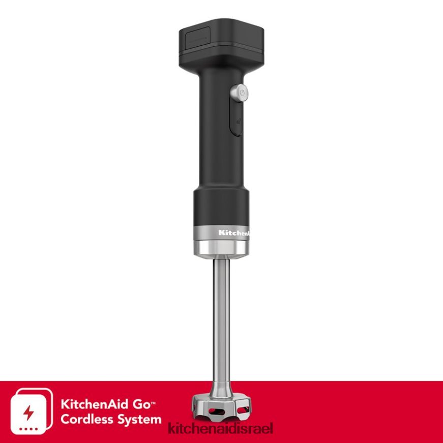 d7a9d797d795d7a8_d79ed798_kitchenaid_d791d79cd7a0d793d7a8_d799d793_d790d79cd797d795d798d799_go_d7a1d795d79cd79cd794_d79bd79cd7.jpg שחור מט KitchenAid בלנדר יד אלחוטי go - סוללה כלולה מכשירים 4PF80N233 - Image 1