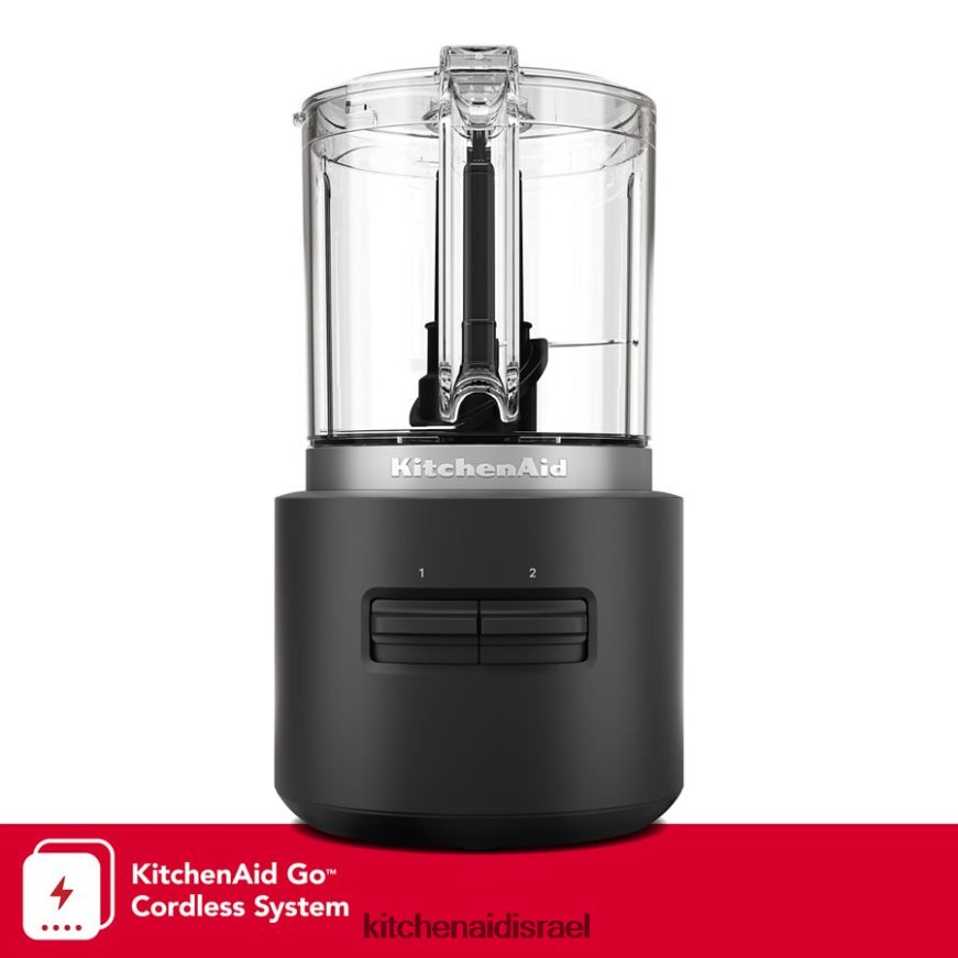 d7a9d797d795d7a8_d79ed798_kitchenaid_d792d795_d7a7d795d7a6d7a5_d79ed796d795d79f_d790d79cd797d795d798d799_d7a1d795d79cd79cd794_.jpg שחור מט KitchenAid גו קוצץ מזון אלחוטי - סוללה כלולה מכשירים 4PF80N235 - Image 1
